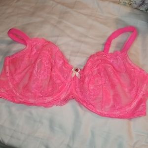 Victorias secret hot pink unlined bra
